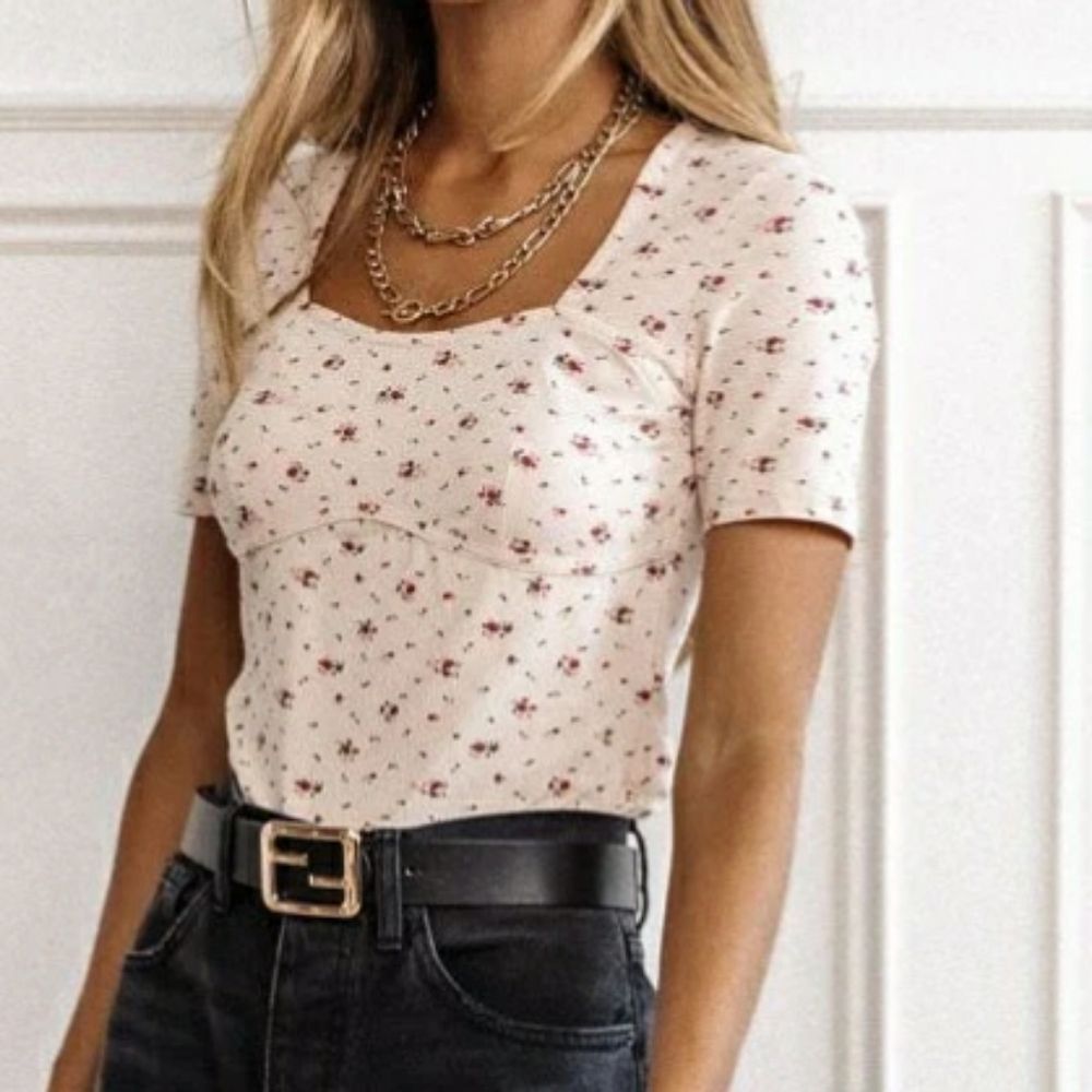 BOHME Flynn floral top